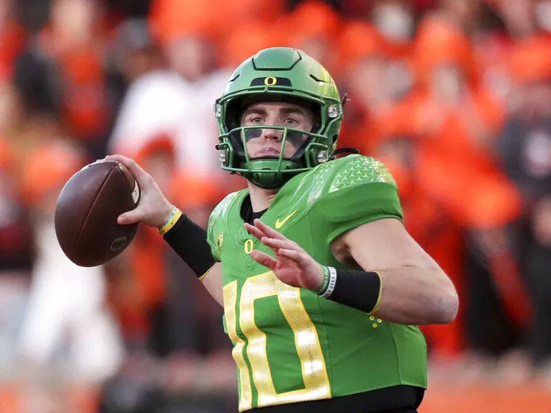 Oregon quarterback Bo Nix