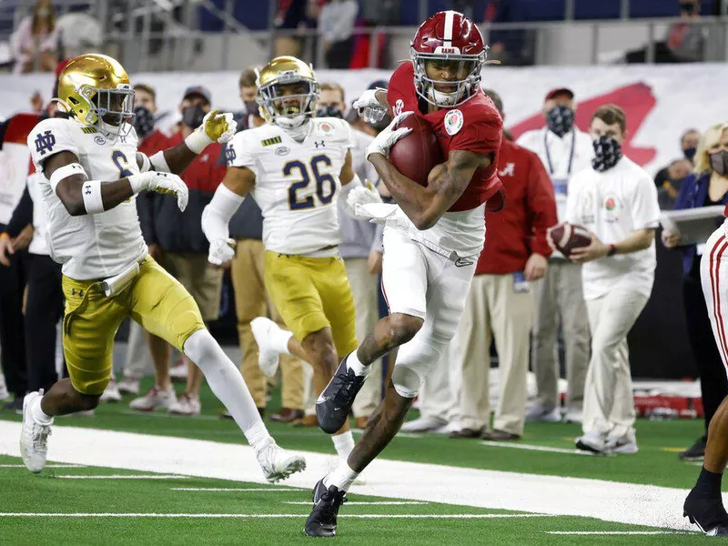 Alabama wide receiver DeVonta Smith