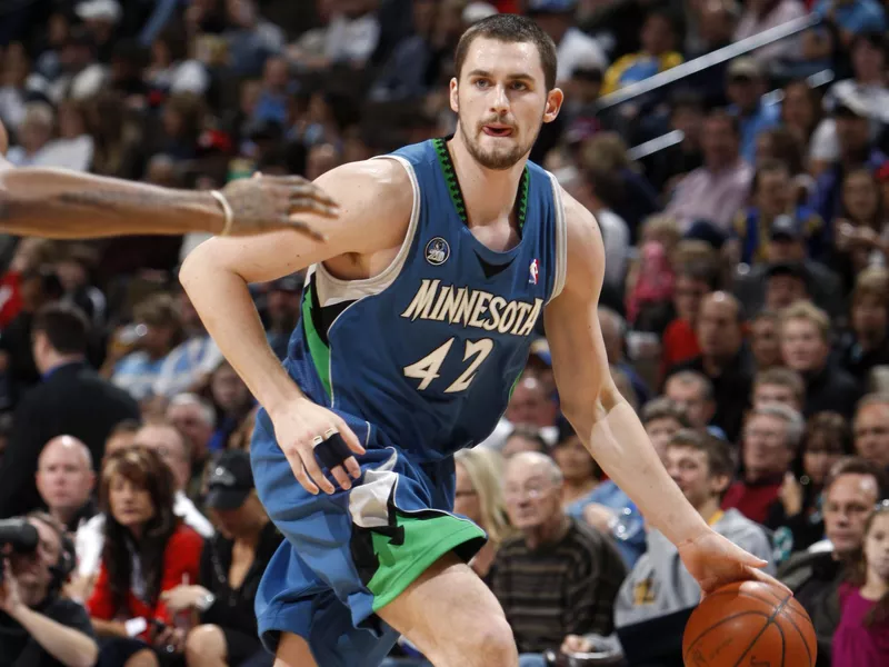 Kevin Love dribbling