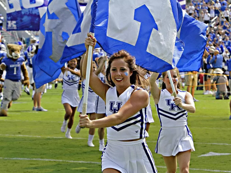 University of Kentucky cheerleaders