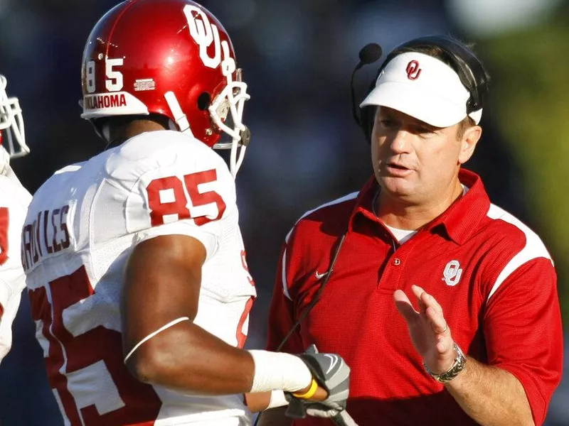Oklahoma head coach Bob Stoops