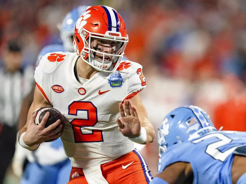 Clemson quarterback Cade Klubnik