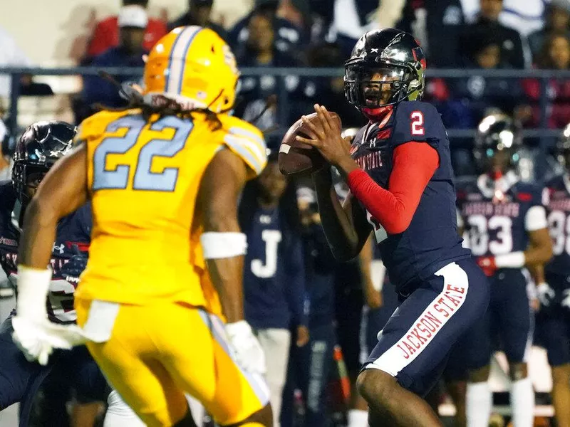 Jackson State quarterback Shedeur Sanders