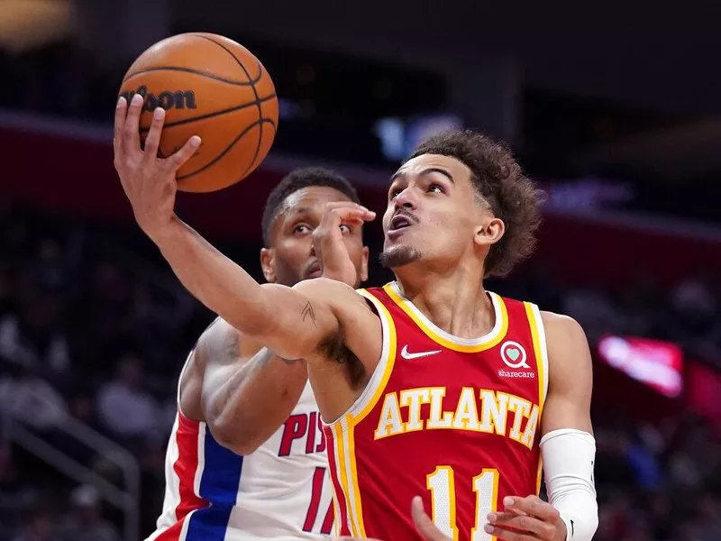 Atlanta Hawks point guard Trae Young