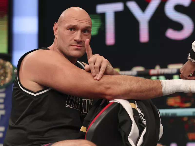 Boxer Tyson Fury