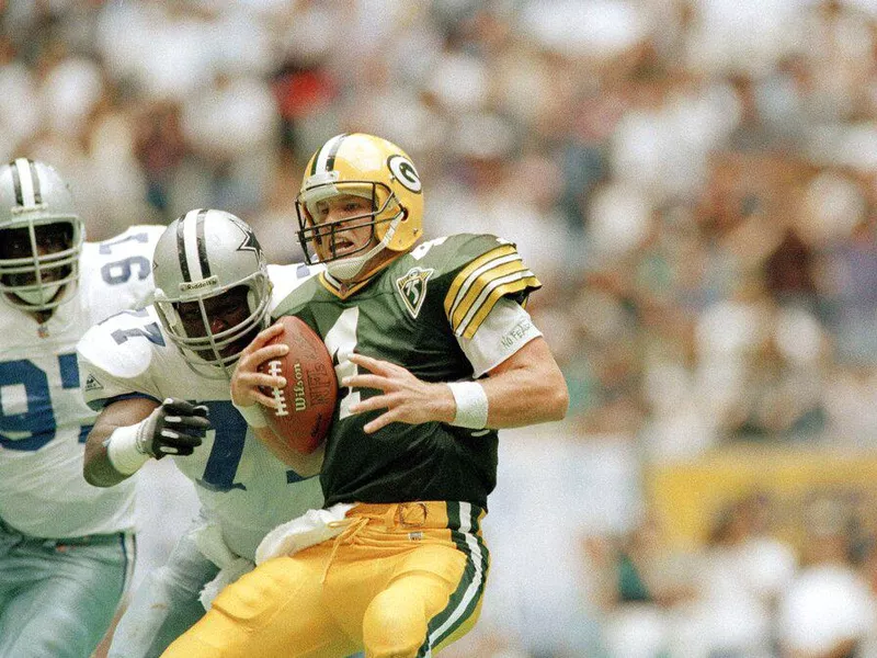 Brett Favre, Jim Jeffcoat