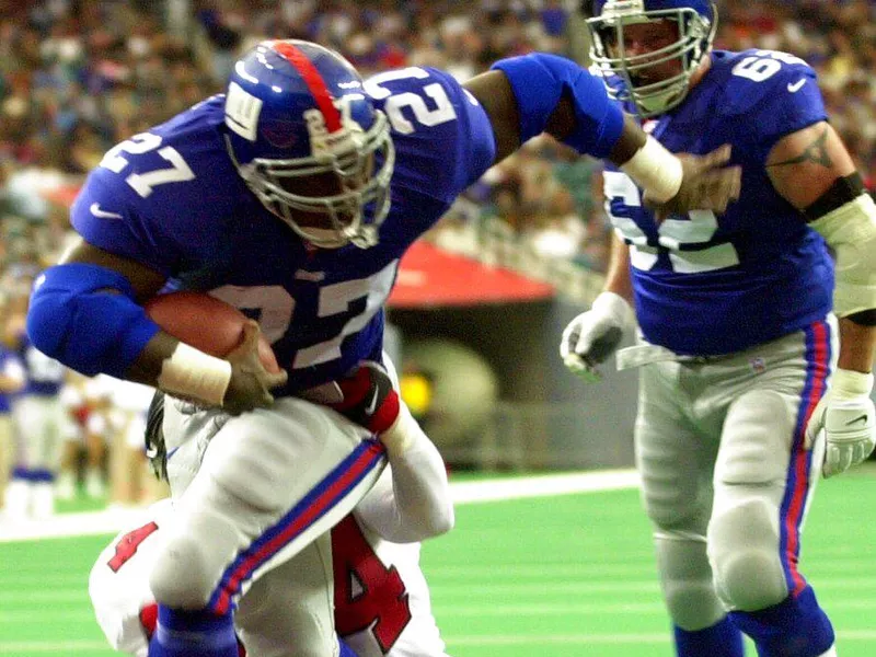 New York Giants running back Ron Dayne