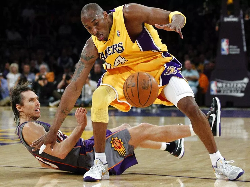 Kobe Bryant and Steve Nash