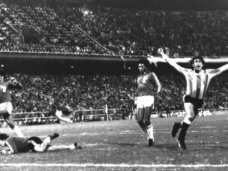 Argentina's Mario Kempes