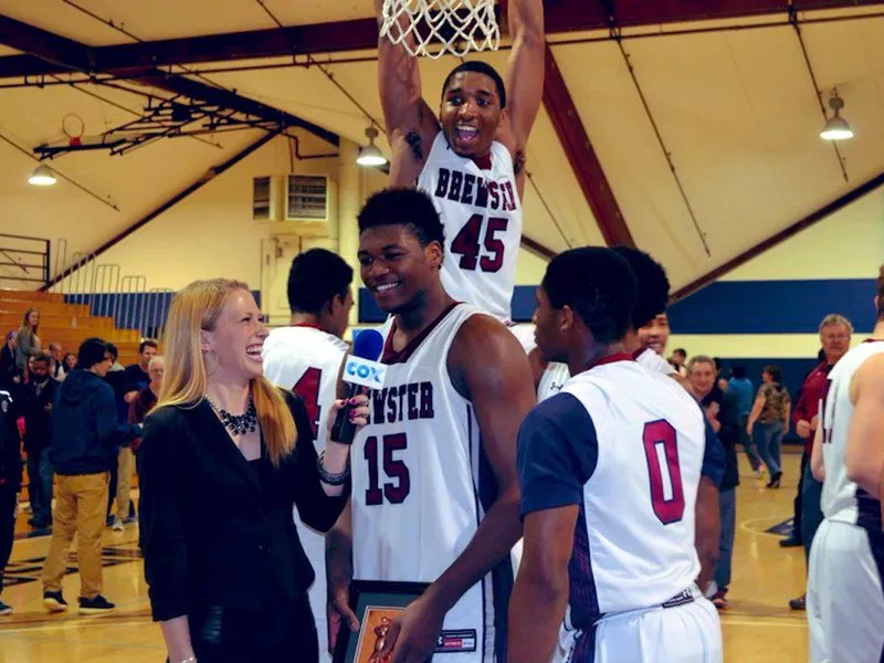 Donovan Mitchell played for Brewster Academy High School