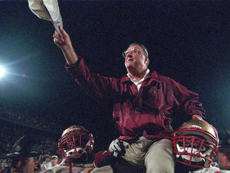 Florida State head coach Bobby Bowden