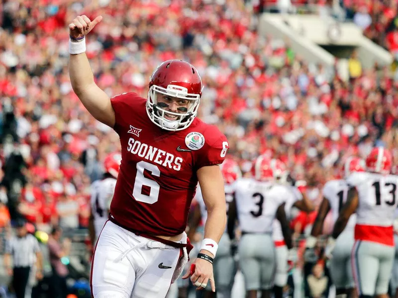 Oklahoma quarterback Baker Mayfield