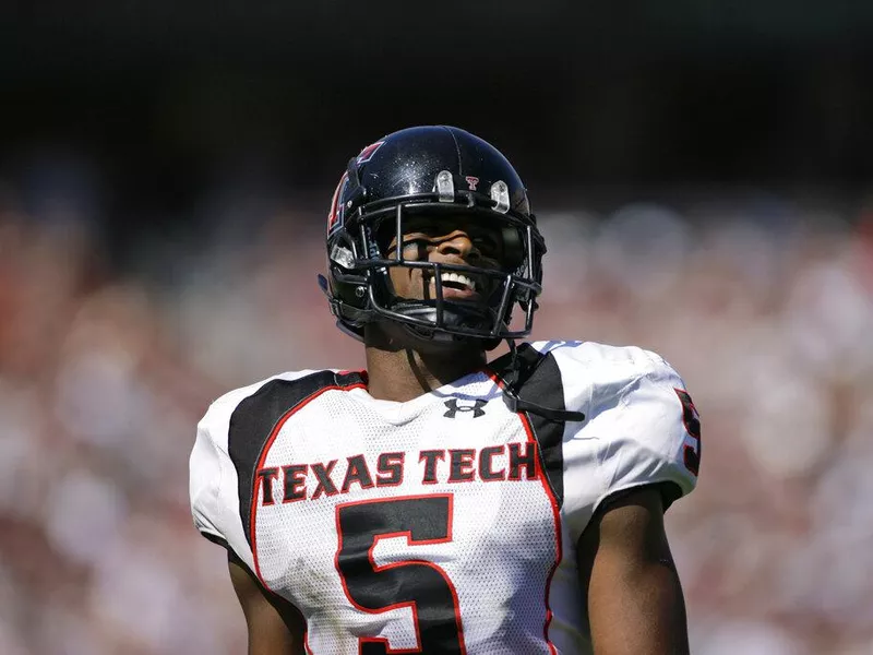 Texas Tech wide receiver Michael Crabtree
