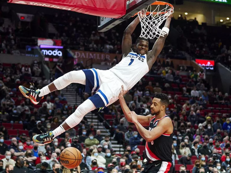 Minnesota Timberwolves guard Anthony Edwards