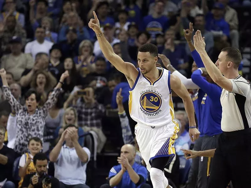 Golden State Warriors point guard Stephen Curry
