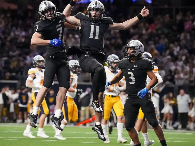 Guyer quarterback Jackson Arnold