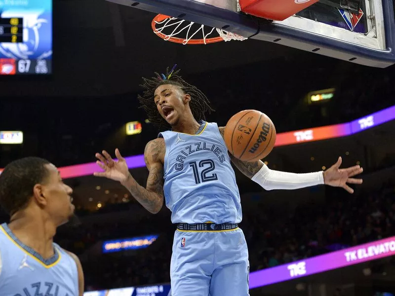 Memphis Grizzlies point guard Ja Morant