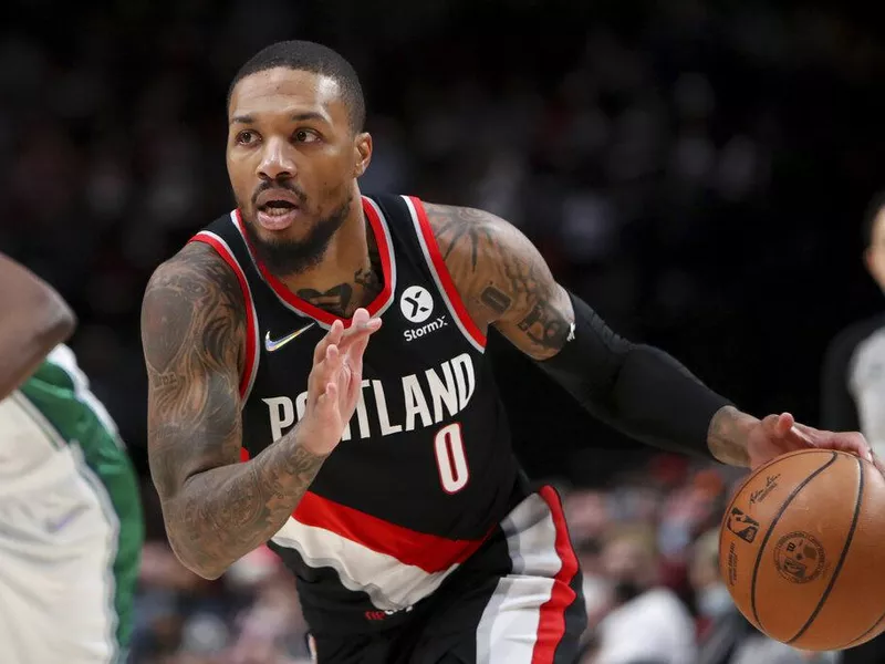 Portland Trail Blazers Damian LIillard
