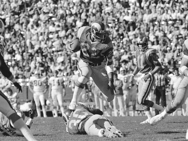 Los Angeles Rams running back John Cappelletti