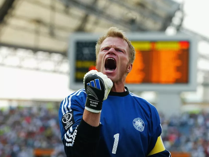 German goalkeeper Oliver Kahn