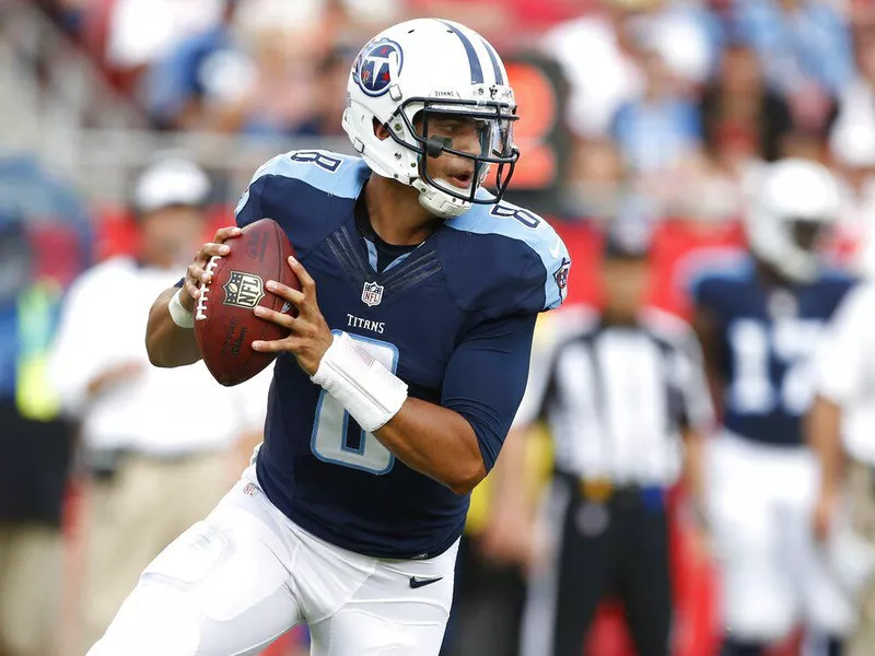 Tennessee Titans QB Marcus Mariota