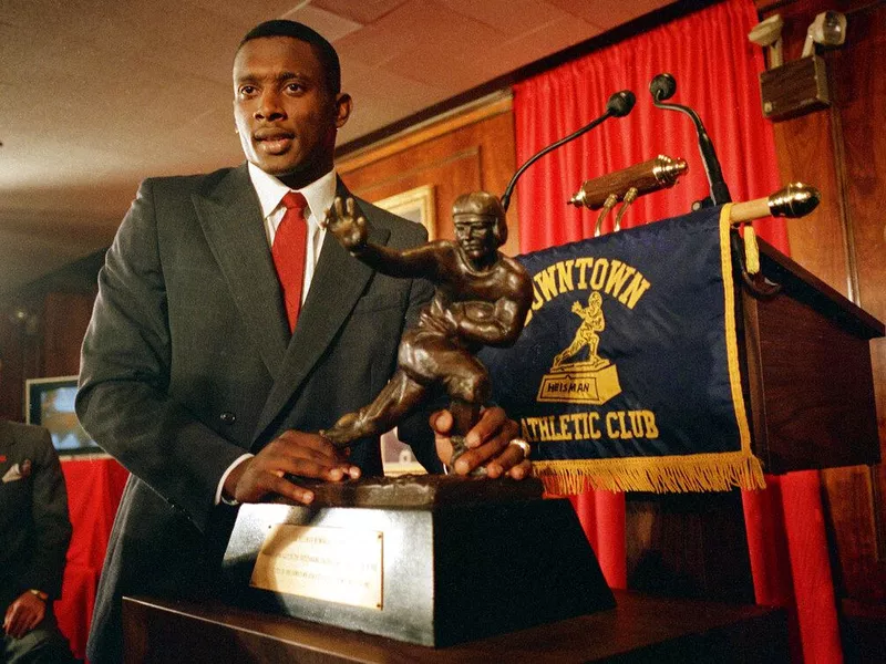 1987 Heisman Trophy winner Tim Brown