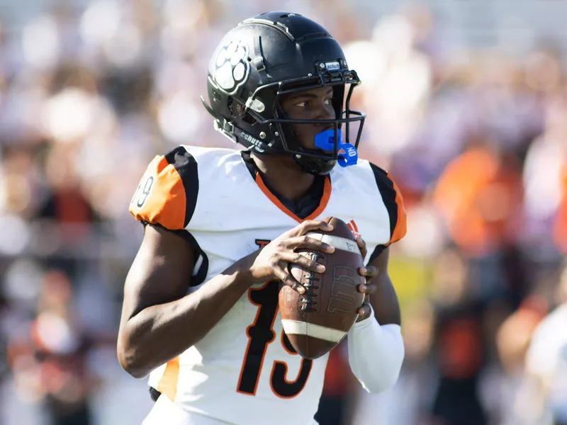 Belleville High quarterback Bryce Underwood