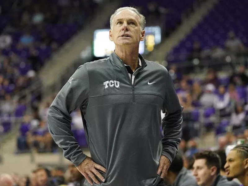 TCU head coach Jamie Dixon