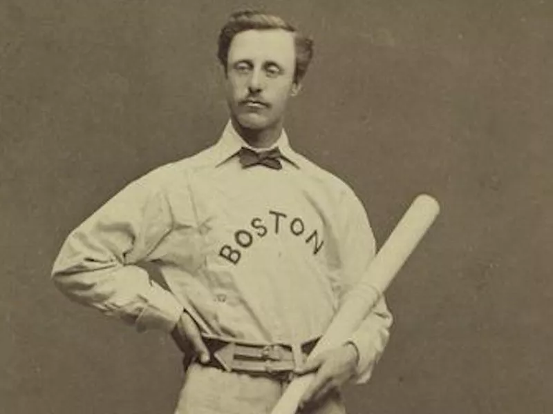 Baseball player George Hall