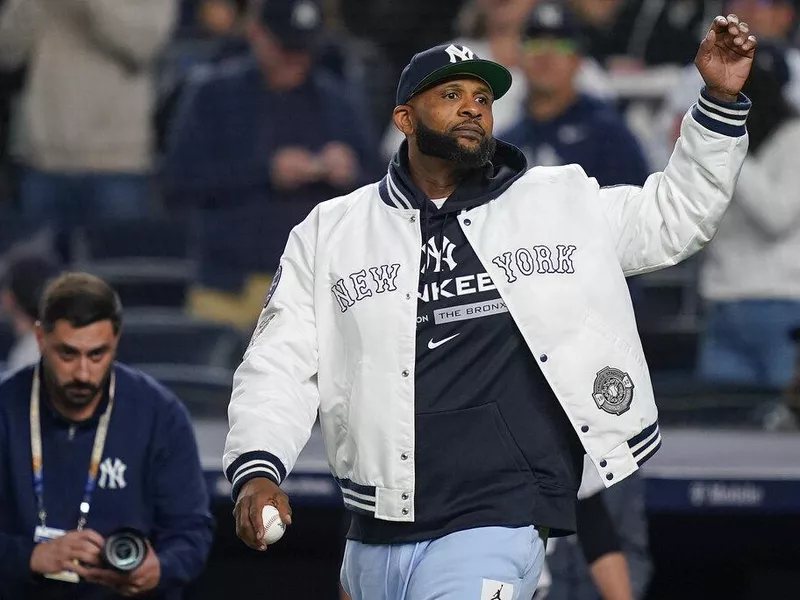 Former New York Yankees pitcher C.C. Sabathia