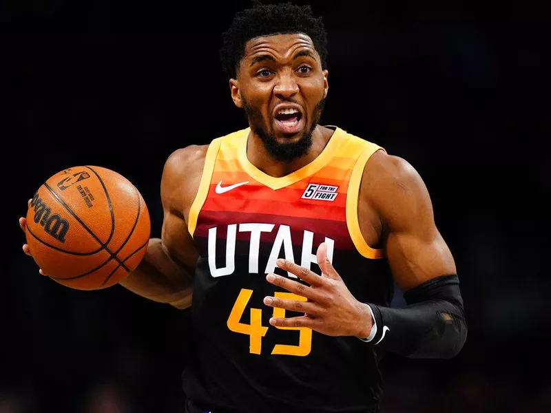 Utah Jazz guard Donovan Mitchell