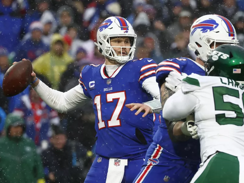 Buffalo Bills quarterback Josh Allen