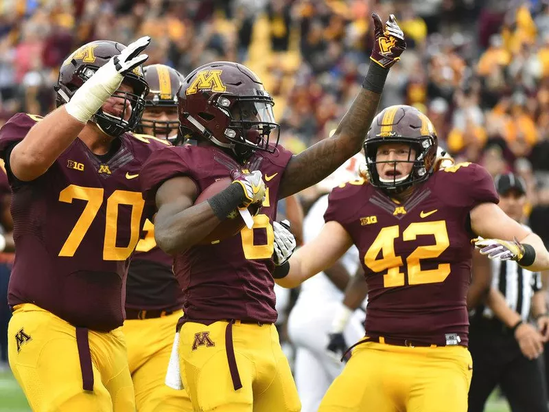 Minnesota wide receiver Tyler Johnson