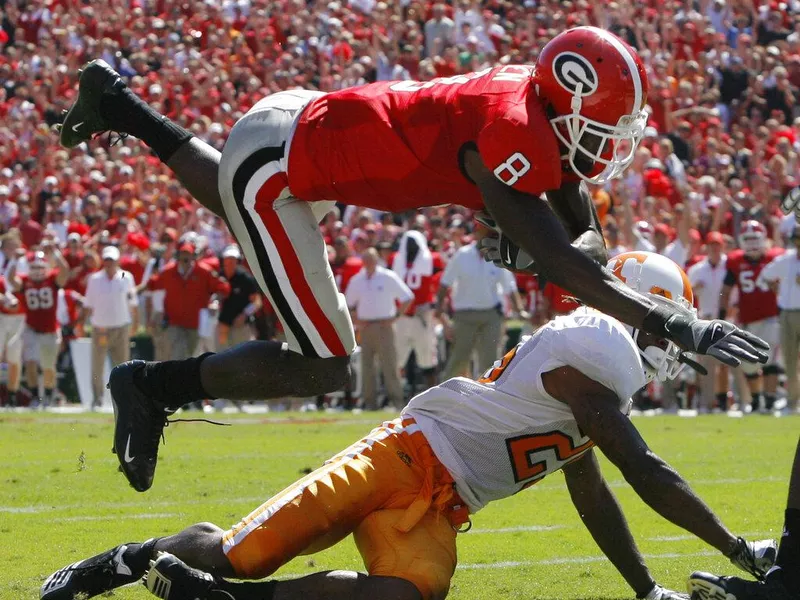 Georgia wide receiver A.J. Green