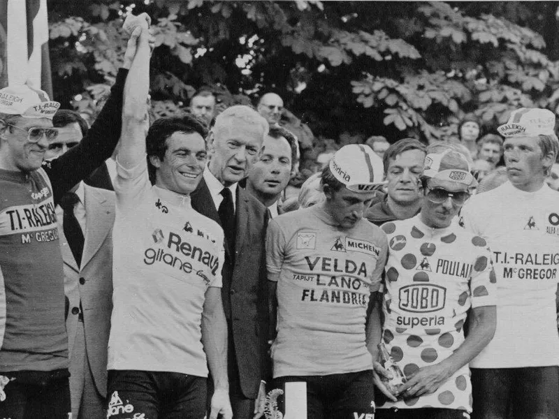 French rider Bernard Hinault