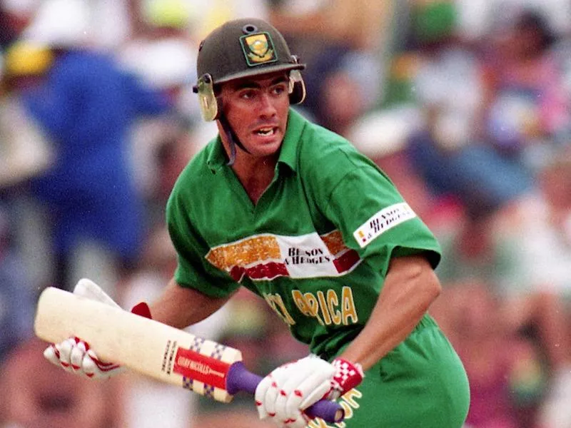 Cricket player Hansie Cronje
