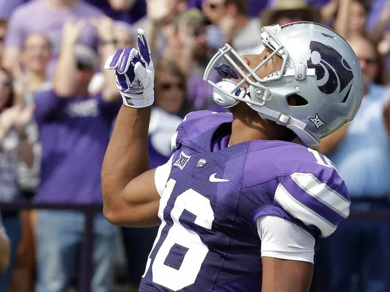 Kansas State wide receiver Tyler Lockett