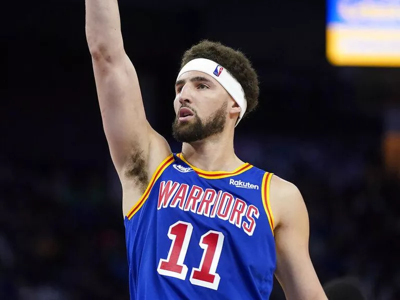 Golden State Warriors guard Klay Thompson