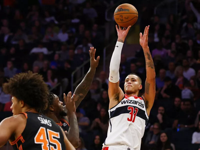 Washington Wizards forward Kyle Kuzma