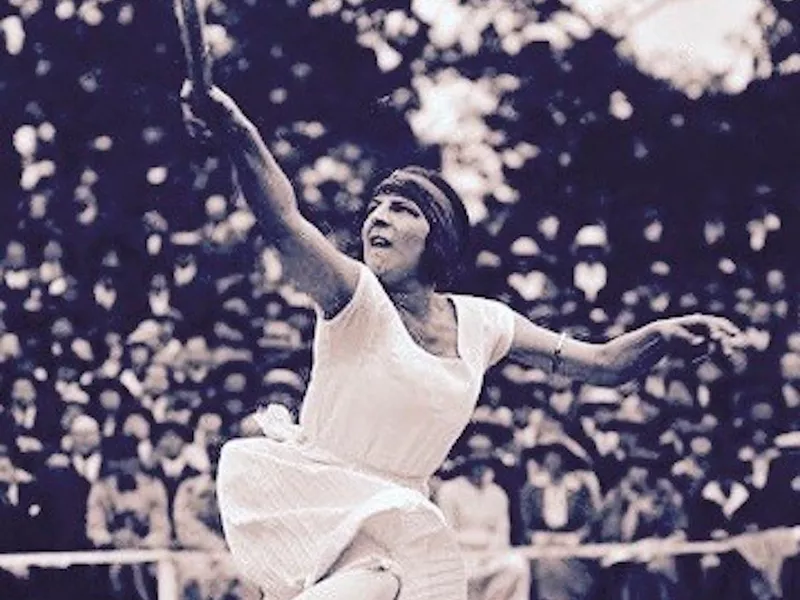 Six-time Wimbledon Champion Suzanne Lenglen