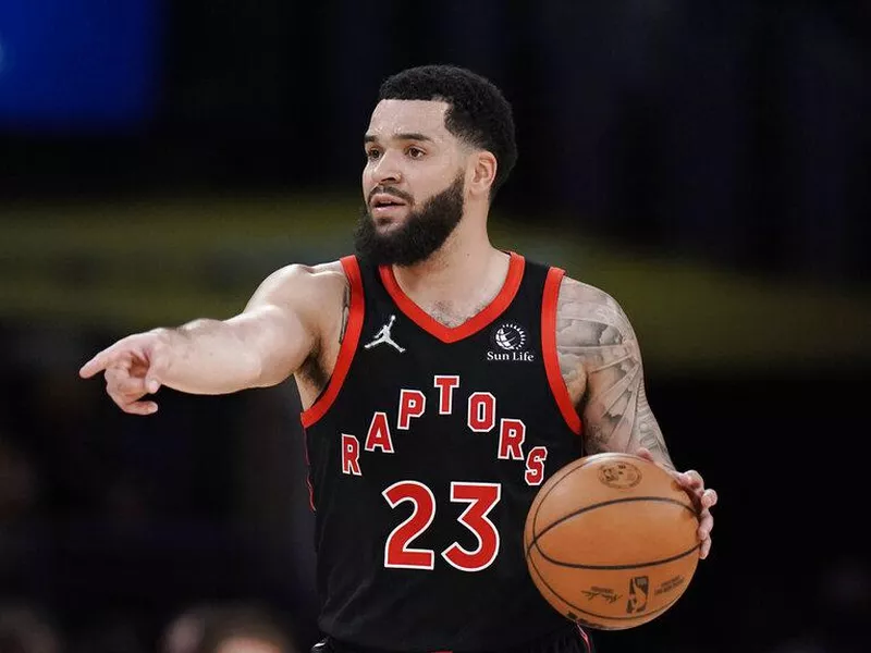Toronto Raptors guard Fred VanVleet