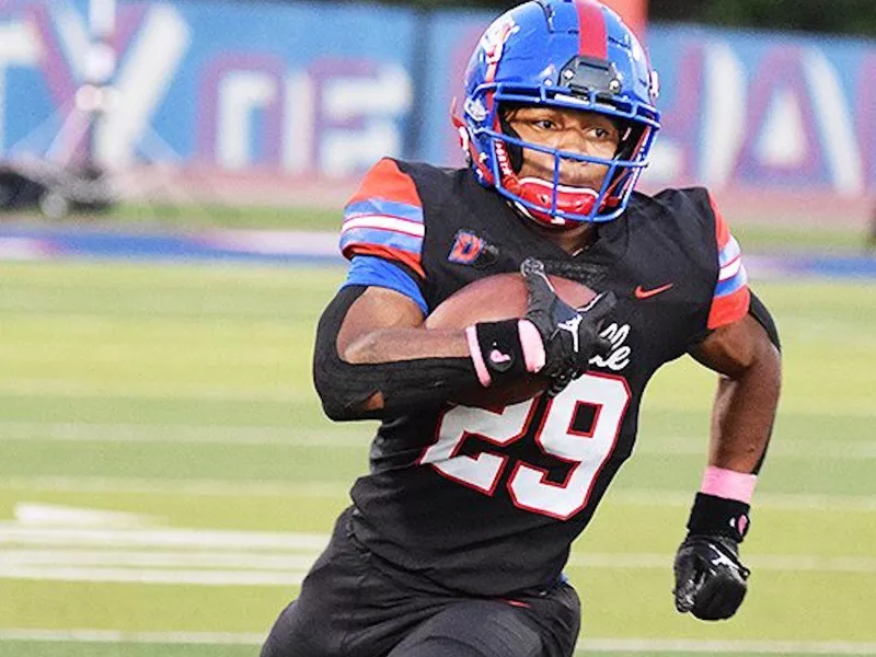 Duncanville High running back Caden Durham