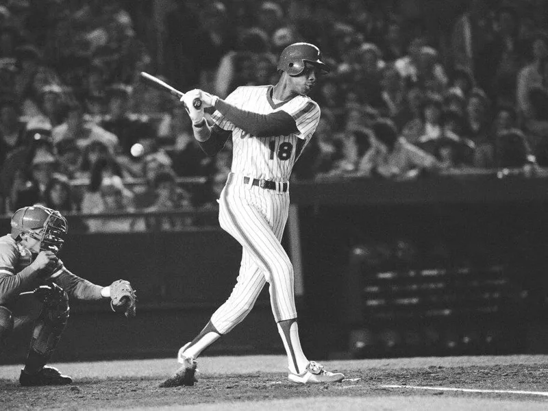 Darryl Strawberry of the New York Mets