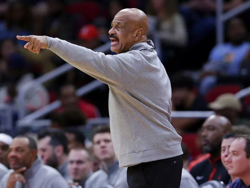 Houston Rockets assistant coach John Lucas