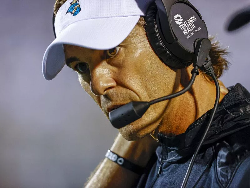 Former Coastal Carolina head coach Jamey Chadwell