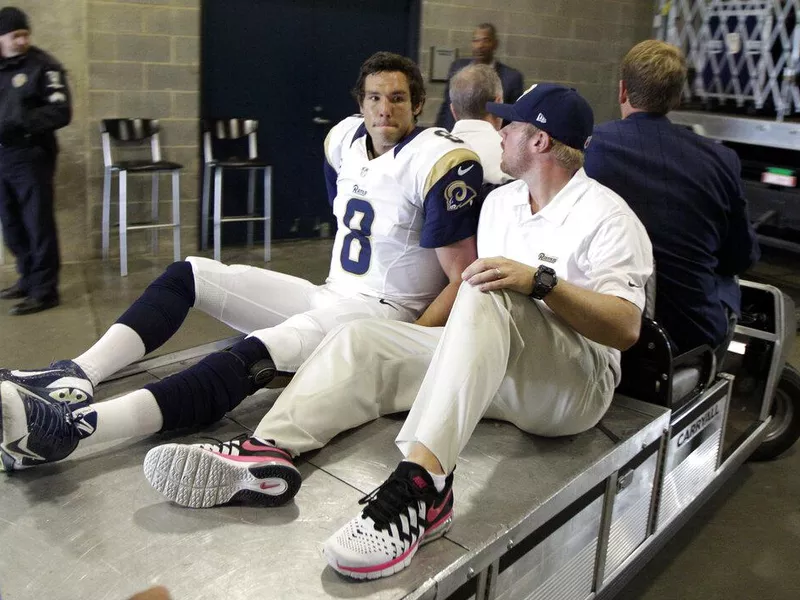 St. Louis Rams quarterback Sam Bradford
