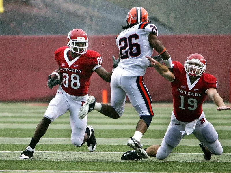 Rutgers wide receiver Kenny Britt