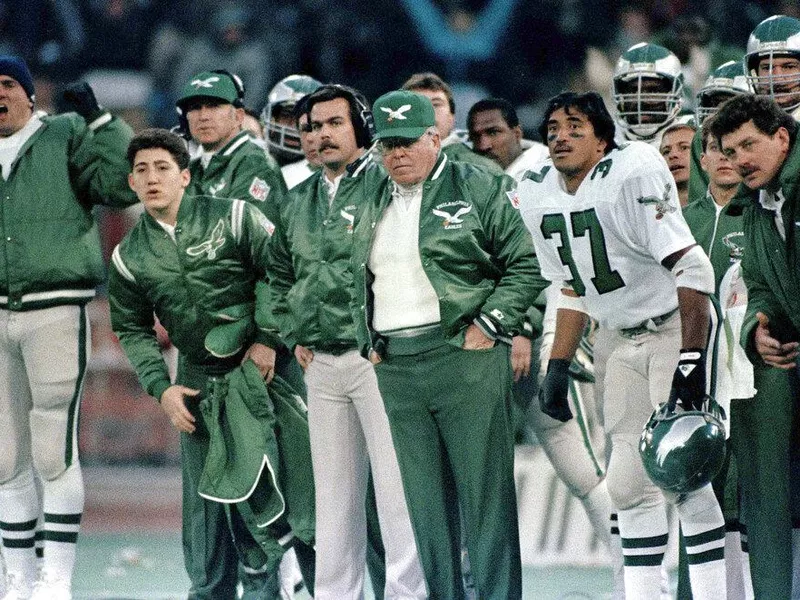 Philadelphia Eagles head coach Buddy Ryan
