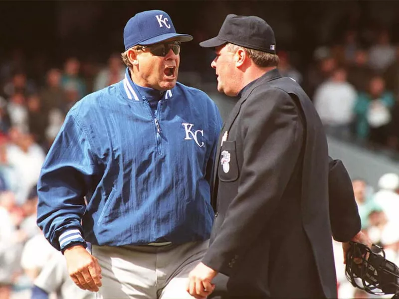 Kansas City Royals manager Bob Boone