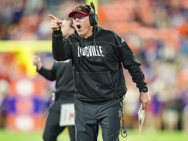 Former Louisville coach Scott Satterfield
